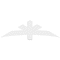 Ekena Millwork Alberta Architectural Grade PVC Gable Bracket, 72"W x 21"H x 4"D x 6"F, 7/12 Pitch GBP072X21X0406ALB00 - alternate 2